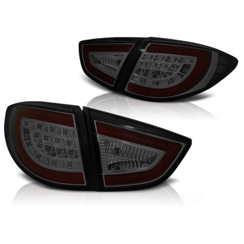 Lampy tył HYUNDAI IX35 - SMOKE LED BAR - diodowe - LDHU03