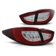 Lampy tył HYUNDAI IX35 - RED WHITE LED BAR - diodowe - LDHU04