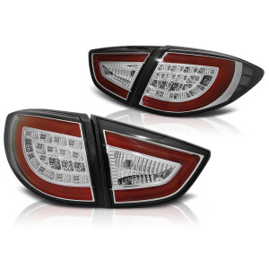 Lampy tył HYUNDAI IX35 - CHROM LED BAR - diodowe - LDHU01