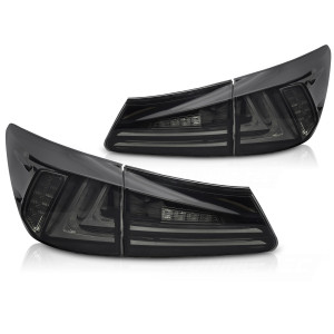 Lampy tył LEXUS IS II - SMOKED BLACK LED diodowe LDLE15