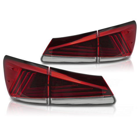 Lampy tylne LEXUS IS II - RED LED diodowe LDLE16