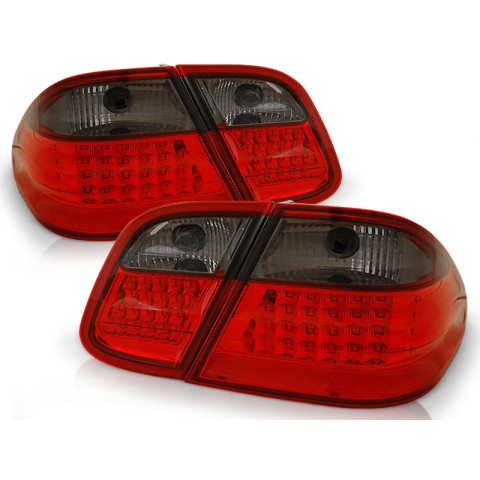 Lampy tył Mercedes CLK (W208) red/black LED - DIODOWE LDME16