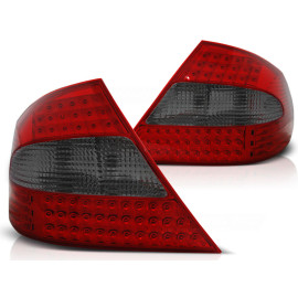 Lampy tył Mercedes CLK (W209) Red / Smoke LED - DIODOWE LDME42