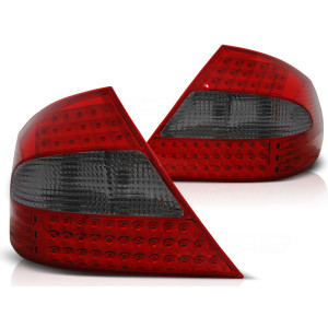 Lampy tył Mercedes CLK (W209) Red / Smoke LED - DIODOWE LDME42
