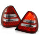 Lampy tył Mercedes C-klasa (W202) red white LED - DIODOWE LDME14