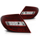 Lampy tył Mercedes C-klasa Sedan W204 red / white LED BAR - DIODOWE LDME68