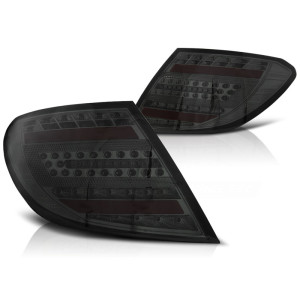 Lampy tył Mercedes C-klasa Sedan W204 smoked black FULL LED - DIODOWE LDME73