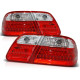 Lampy tyl Mercedes E-klasa Sedan W210 red / white LED - DIODOWE LDME01