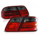 Lampy tył Mercedes E-klasa Sedan W210 red / black LED - DIODOWE LDME08