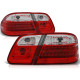 Lampy tył Mercedes E-klasa Sedan W210 red / white LED - DIODOWE LDME28