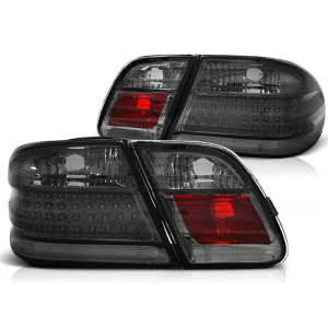 Lampy tył Mercedes E-klasa Sedan W210 Black Smoked LED - DIODOWE LDME55