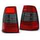 Lampy tył Mercedes E-klasa Kombi SW124 clear Red/Black LED DIODOWE LDME26