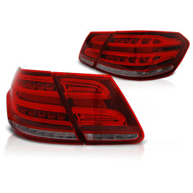 Lampy tył Mercedes E-klasa Sedan W212 smoked red LED BAR - DIODOWE LDME96
