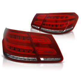 Lampy tył Mercedes E-klasa Sedan W212 red / white LED BAR - DIODOWE LDME97