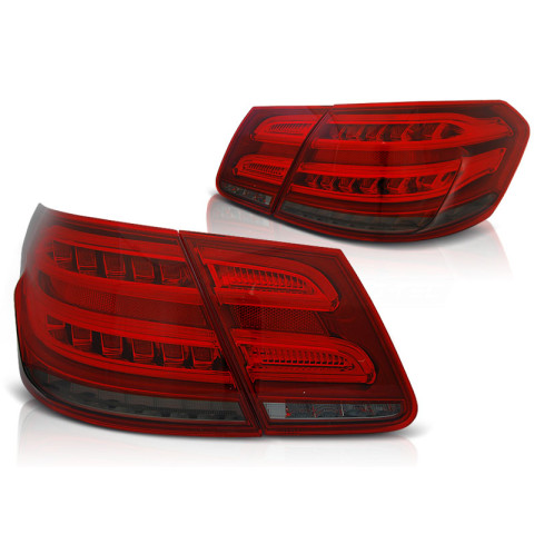 Lampy tył Mercedes E-klasa Sedan W212 smoked red LED BAR - DIODOWE LDME98