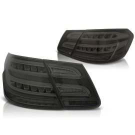 Lampy tył Mercedes E-klasa Sedan W212 smoked black LED BAR - DIODOWE LDME99