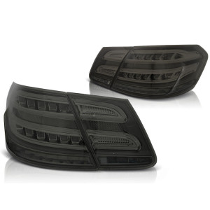 Lampy tył Mercedes E-klasa Sedan W212 smoked black LED BAR - DIODOWE LDME99