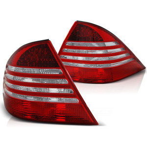 Lampy tył Mercedes S-klasa W220 red/white LED - DIODOWE LDME48