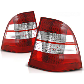 Lampy tył Mercedes M-klasa W163 clear Red / White LED DIODOWE LDME04