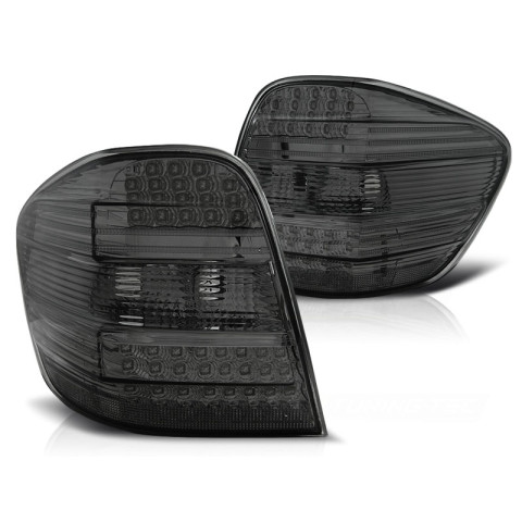 Lampy tył Mercedes ML W164 05-08 Black LED DIODOWE LDME47