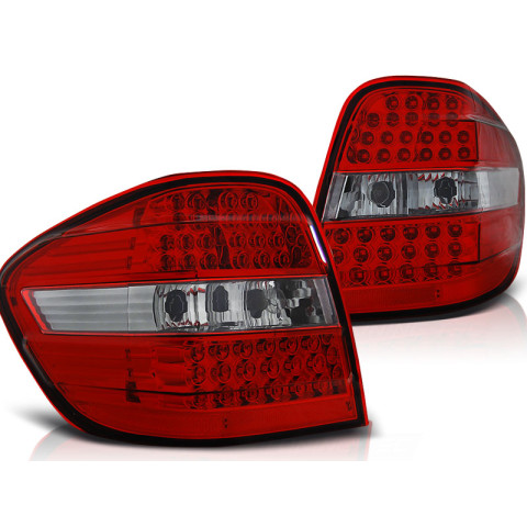 Lampy tył Mercedes M-klasa W164 05-08 Red / White LED DIODOWE LDME92