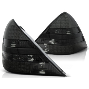Lampy tył Mercedes SLK R170 Black Smoked LED diodowe LDME54 DEPO