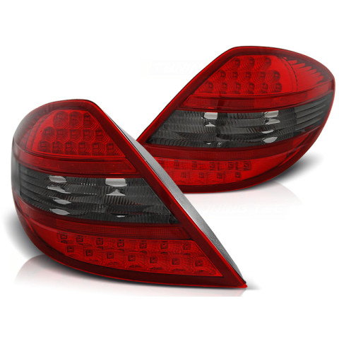 Lampy tył Mercedes SLK R171 Red/Black LED diodowe LDME57