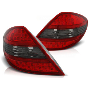 Lampy tył Mercedes SLK R171 Red/Black LED diodowe LDME57