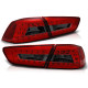 Lampy tył Mitsubishi Lancer 8 Sedan - Red Black LED diodowe LDMI05