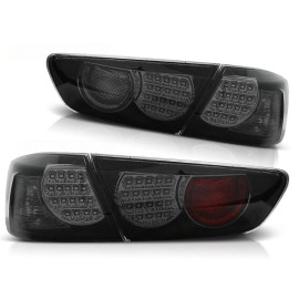 Lampy tył Mitsubishi Lancer 8 Sedan - Smoked Black LED diodowe LDMI07