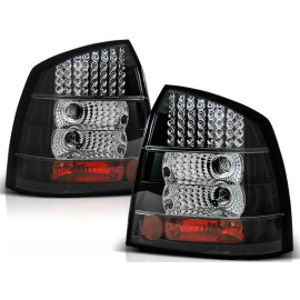 Lampy tył Opel Astra G 3/5d - clear LED Black - diodowe LDOP07