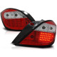 Lampy tył Opel Astra H 5d - clear LED red/white - diodowe LDOP12