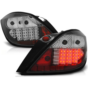 Lampy tył Opel Astra H 5d - clear LED black - diodowe LDOP13