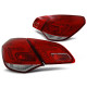 Lampy tył Opel Astra J IV - Red / White LED - diodowe LDOP44