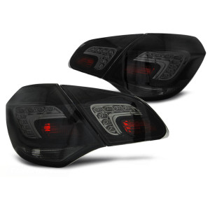 Lampy tył Opel Astra J IV - BLACK LED - diodowe LDOP46