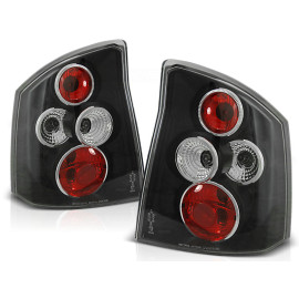 Lampy tył Opel Vectra C - Lexus Look Black - czarne LTOP02