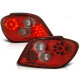 Lampy tył Peugeot 307 clear LED Red / White - diodowe LDPE02