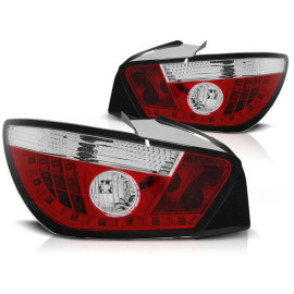 Lampy tył Seat Ibiza 6J 08-12 Red / White LED - diodowe LDSE14
