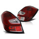 Lampy tył Skoda Fabia II 07- LED BAR RED / WHITE LDSK06
