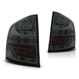 Lampy tył Skoda Octavia II Kombi 04- LED Smoked - diodowe LDSK04