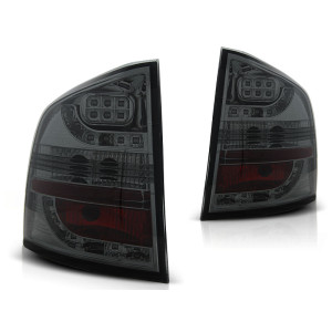 Lampy tył Skoda Octavia II Kombi 04- LED Smoked - diodowe LDSK04