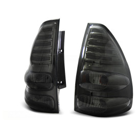 Lampy tył Toyota Land Cruiser 120 Smoked Black LED Celis diodowe LDTO09