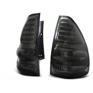 Lampy tył Toyota Land Cruiser 120 Smoked Black LED Celis diodowe LDTO09