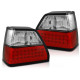 Lampy tył VW Golf 2 clear LED Red/White Czerwono-Białe diodowe LDVW33