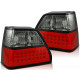 Lampy tył VW Golf 2 clear LED Red / Black Czerwono-Czarne diodowe LDVW34