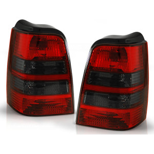 Lampy tył VW Golf 3 Variant Kombi clear Red / Black Czerwono/Czarne LTVW88