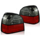 Lampy tył VW Golf 3 - clear RED / BLACK LED - diodowe LDVW36