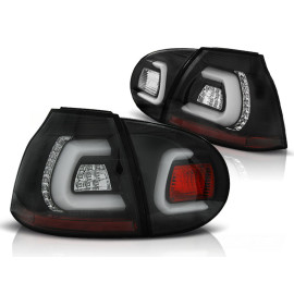 Lampy tył VW Golf 5 LED BAR BLACK diodowe LDVWA3