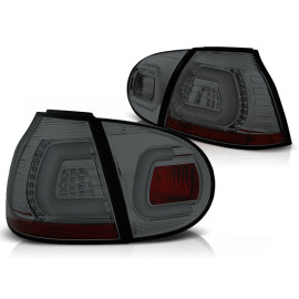 Lampy tył VW Golf 5 LED BAR SMOKED lekko dymione diodowe LDVWA2