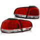 Lampy tył VW Golf 6 RED / WHITE LED czerwono białe diodowe LDVWB5 DEPO